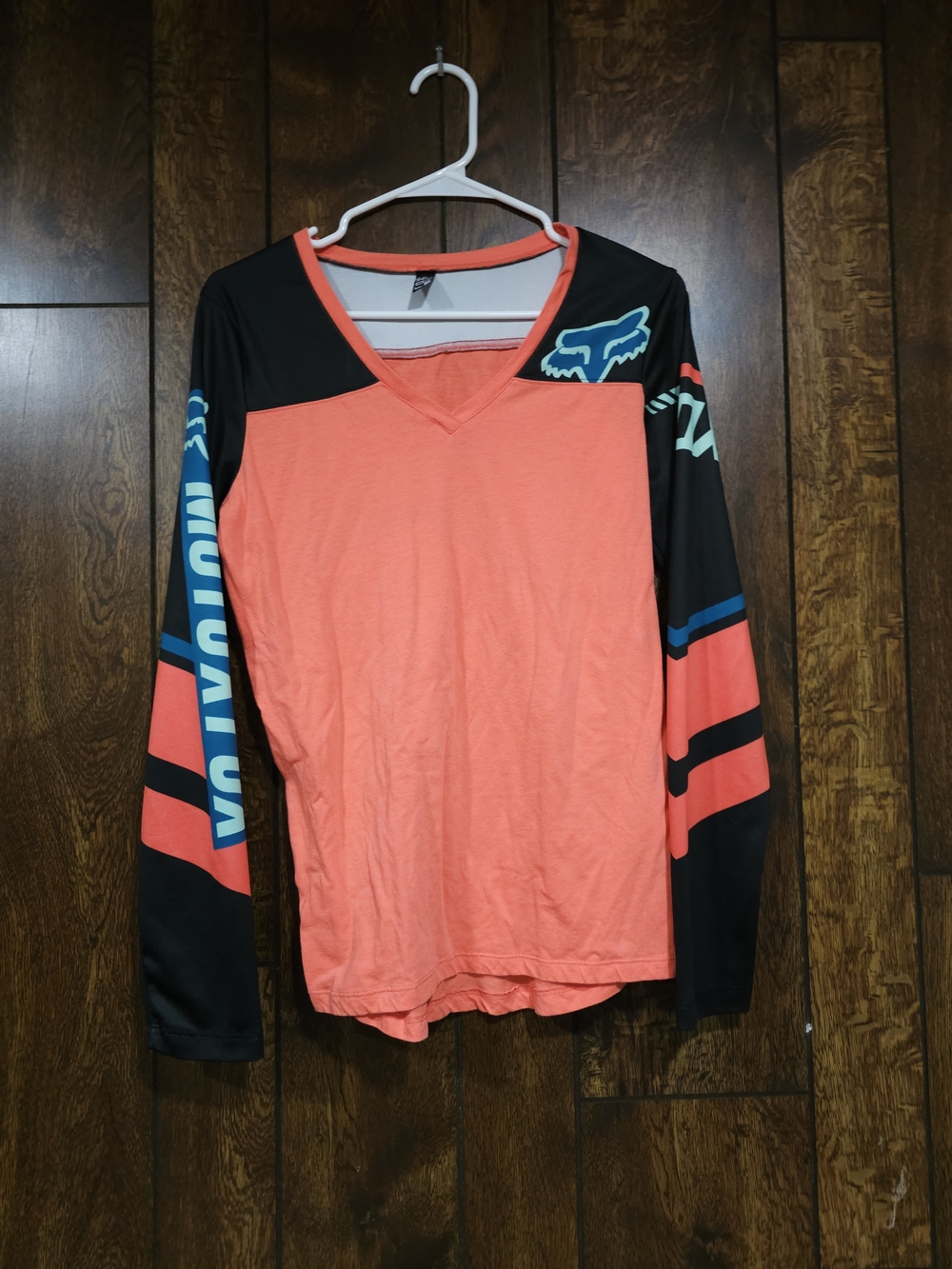 Fox Racing Moto Womens Long Sleeve Shirt Medium